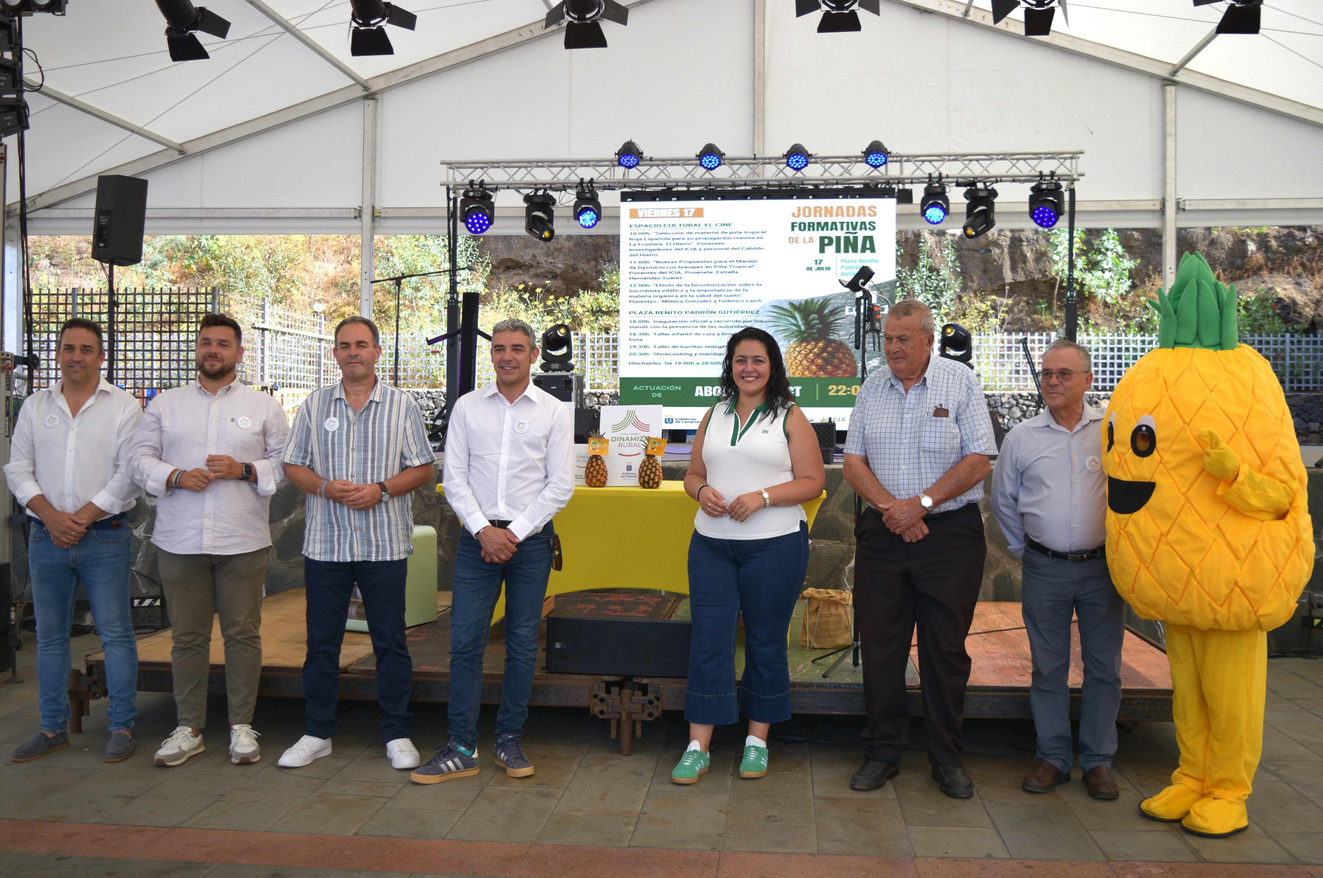 La Frontera inaugura las Jornadas Formativas de Piña Tropical con una invitación a la ciudadanía a disfrutar de las actividades programadas